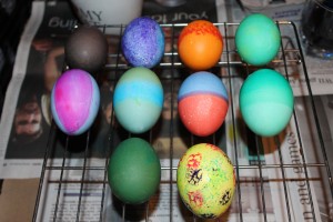 Easter 2013 - egg dying