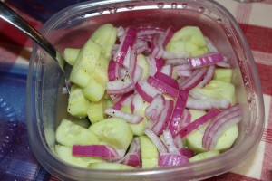 Memorial Day 2013: Cucumbers & Onions