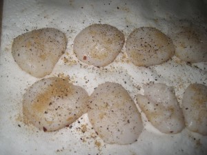 Seared Scallops w/ Mushroom Rice
