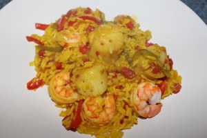 Seafood Spanish Rice - Food, Fun, Whatever !!