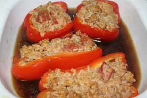 South of the Border Stuffed Peppers - Food, Fun, Whatever !!