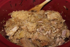 Slow Cooker: Pork & Sauerkraut - Food, Fun, Whatever !!