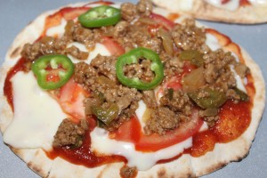 Grilled Pita Pizzas - Food, Fun, Whatever !!