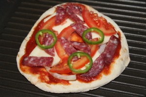 Grilled Pita Pizzas - Food, Fun, Whatever !!