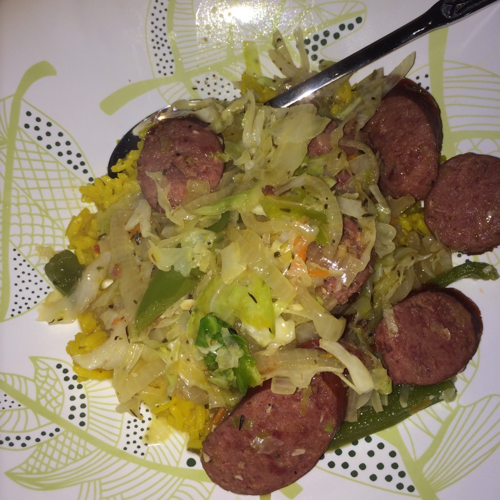 Smothered Cabbage & Sausage - Food, Fun, Whatever !!
